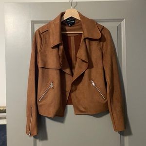 Brand New Suade Moto Jacket